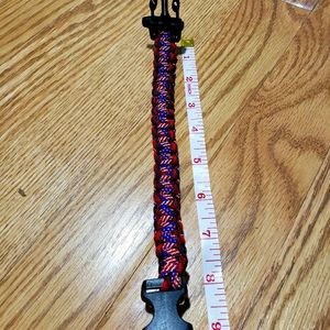 USA and Red Paracord Bracelet